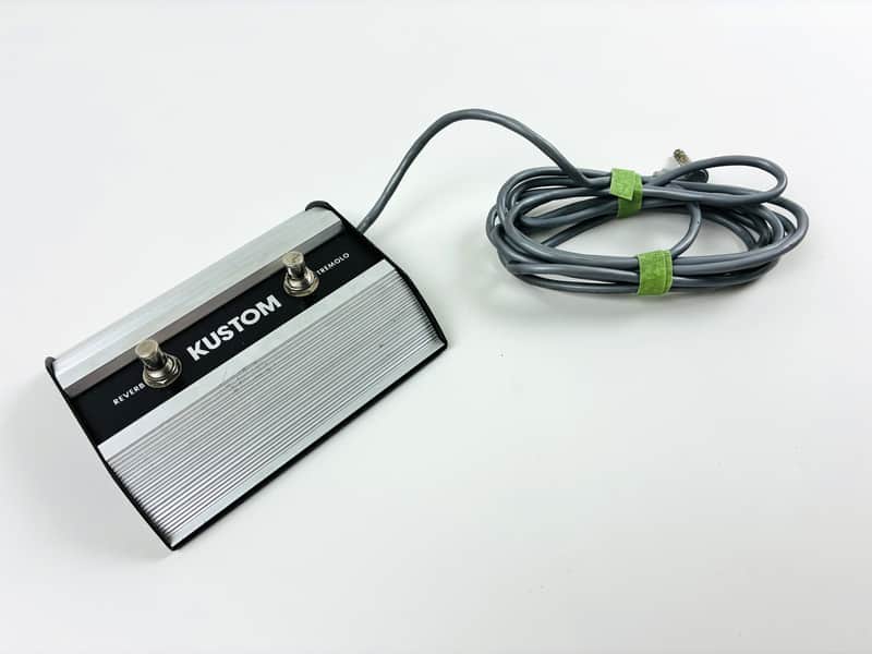 Kustom 2-Button Reverb/Tremolo Footswitch – 1970s image 1