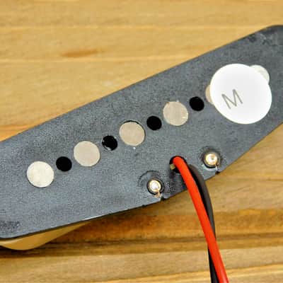 G.M. Smooth Velvet Alnico II Middle pickup RWRP (Cream) for Fender Stratocaster® image 5