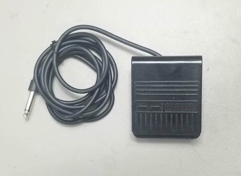 (unknown brand) Keyboard Sustain Pedal Footswitch - Normally Closed (Yamaha/Roland, etc) image 1