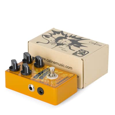 Caline CP-516 Orange Burst Overdrive Guitar Effect Pedal True Bypass (Price includes the import duty for US buyer) image 6