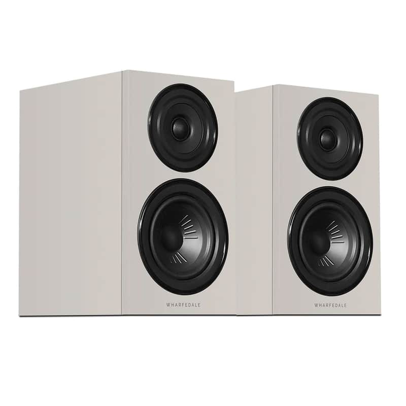Wharfedale: Diamond 12.1i Passive Bookshelf Speakers (Pair) - Stone Grey Stone Grey image 1