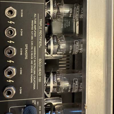 Mesa Boogie Triple Rectifier Solo Head 3-Channel 150-Watt Guitar Amp Head 2000 - 2009 - Various image 4