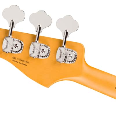Fender American Ultra II Jazz Bass, Ebony Fingerboard, Texas Tea imagen 9