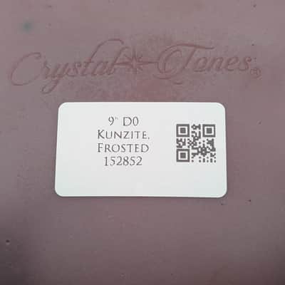 Crystal Tones 9" Kunzite Quartz Crystal Singing Bowl (D4+0) image 2