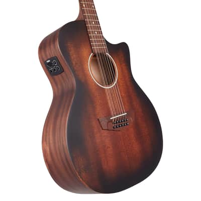 D'Angelico DAPLSG212AGDCP PREMIER FULTON LS Grand Auditorium Single Cutaway 12-String Acoustic-Electric Guitar image 2