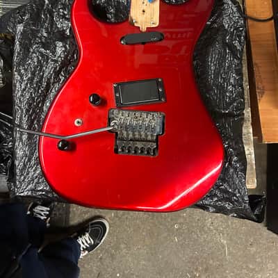 Kramer  Focus 6000 1985 - BODY AND PARTS ONLY Cherry red image 1