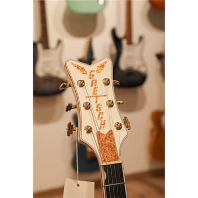 GRETSCH Falcon Center Block LTD Double-Cut Vintage White image 5