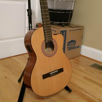 J. Reynolds Classical Acoustic/Electric Nylon String JRC10 Natural Gloss image 1
