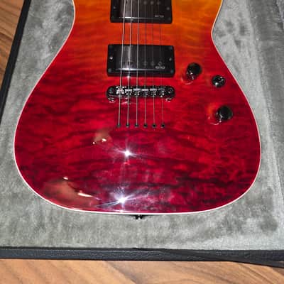 ESP E-II NT-II - Tiger Eye Amber Fade image 5