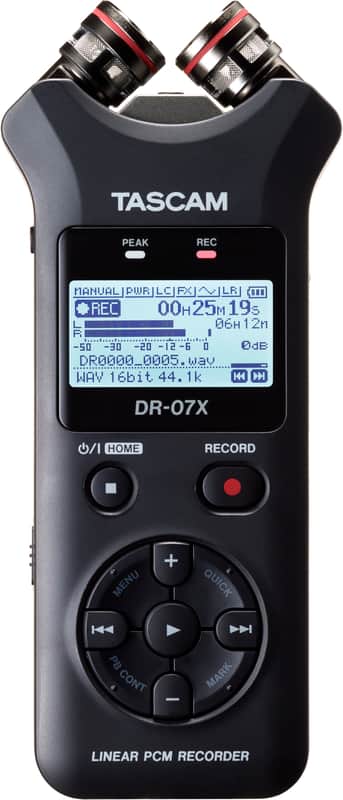 TASCAM DR-07X Digital Recorder BSTOCK image 1