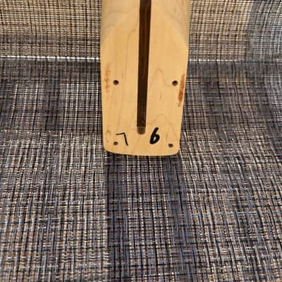 Squier Affinity Stratocaster guitar neck with neck plate new old stock 2021 - Indian Laurel image 5