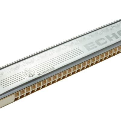 Hohner Echo 48 Tremolo Harmonica - 24-Hole Key of C (2509-C) image 2