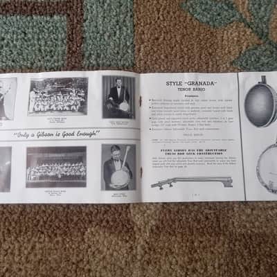 Vintage 1937 Gibson Full-Line Catalog X! Extremely Rare, Original Case Candy, Paperwork! image 8