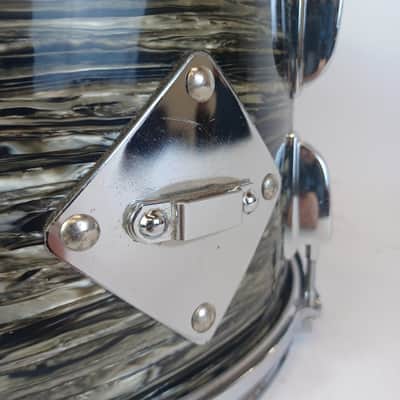 Ludwig Pre-Serial 22,13,16"Black Oyster Pearl Feb1961 Drum Set Ringo Beatles COB image 18