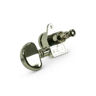 Roto-Grip 502 Locking Tuners 3 Per Side 18:1 Gear Ratio-Chrome image 6