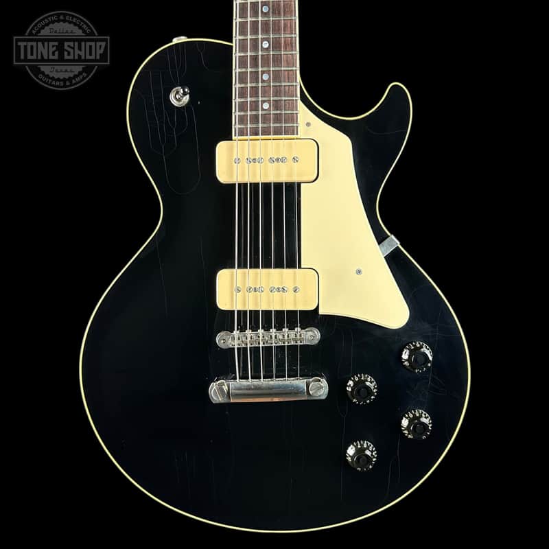 Used 2024 Collings CL P90 Throwback PUs Black w/case TSU26379