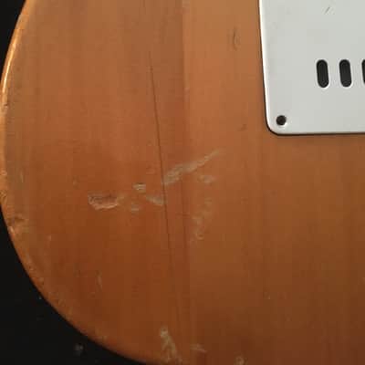 1970's Univox Ripper Model U1851 Natural Maple image 17