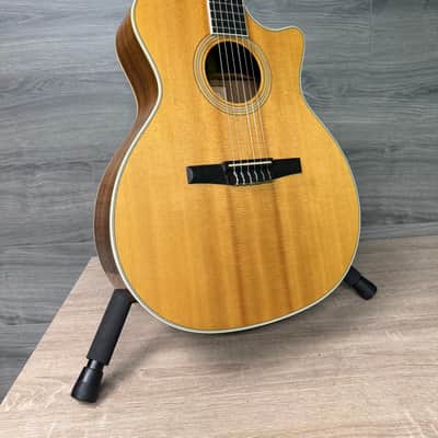 Taylor 414ce-N Nylon Acoustic-Electric Guitar Ovangkol  2014 w/ Hard Case #2988 image 3