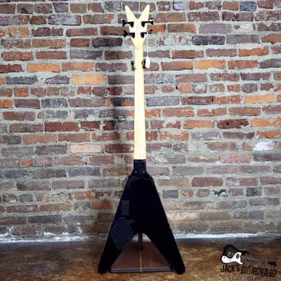 Dean Flying V Bass w/ RARE Buzzsaw Inlays (2000s) image 18