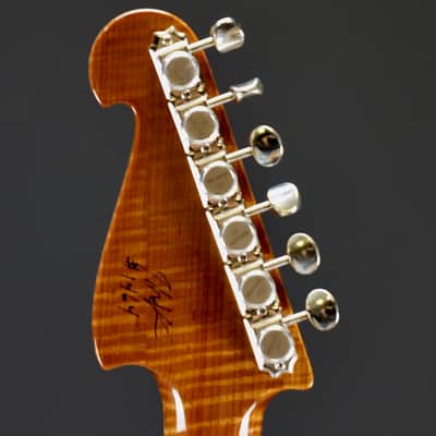 Knaggs Chesapeake Severn Trem Amber Gloss Roasted Alder/Flamed Maple image 13
