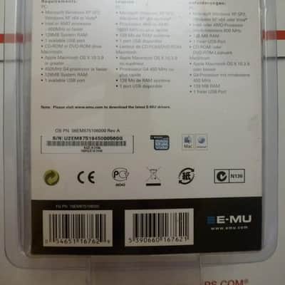 Mint In Package E-MU Systems Emu Xmidi 2x2 USB to X-MIDI Interface 2x MIDI-in x2 / 2x MIDI-out x2 w/USB Cable image 2