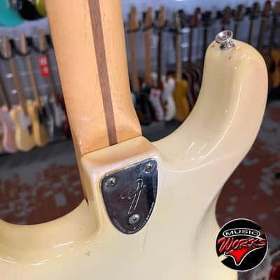 Fender   Stratocaster Hard Tail Olimpic White 1981 True Vintage image 11