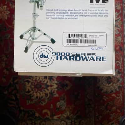 DW DWCP9300 9000 Series Heavy Duty Double-Braced Snare Drum Stand 2010s - Chrome image 2