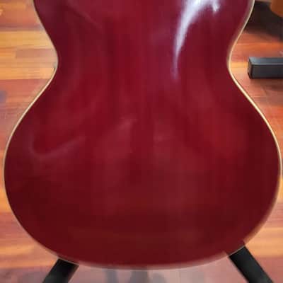 Guild Starfire III Hollow Body Guitar with Guild Bigsby & Brand New Gator Hard Case 1966 - Cherry Red image 5