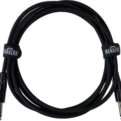 Gearlux 10-Foot Instrument Cable, Straight-Straight, Black - 3 Pack image 7