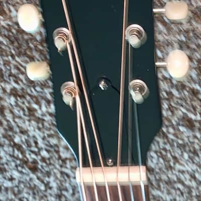 2022 Gibson 1950 S J45 Ebony Black acoustic electric guitar made in the usa ohsc image 2