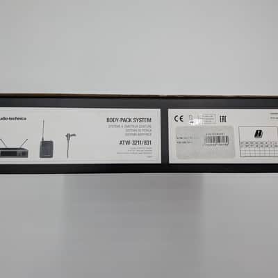 Audio Technica ATW-3211/831EE1 3000 Series Wireless Lavalier Microphone System image 3