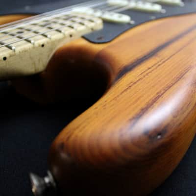 Amazing Fender LE Exotic Collection American Vintage '59 Pine Stratocaster 2017 - Natural image 11