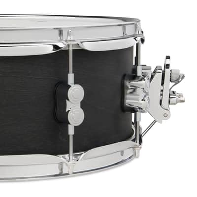 PDP Concept Series Black Wax Maple Snare, 5.5x14, Satin Black w/Chrome Hardware (PDSN5514BWCR) image 4
