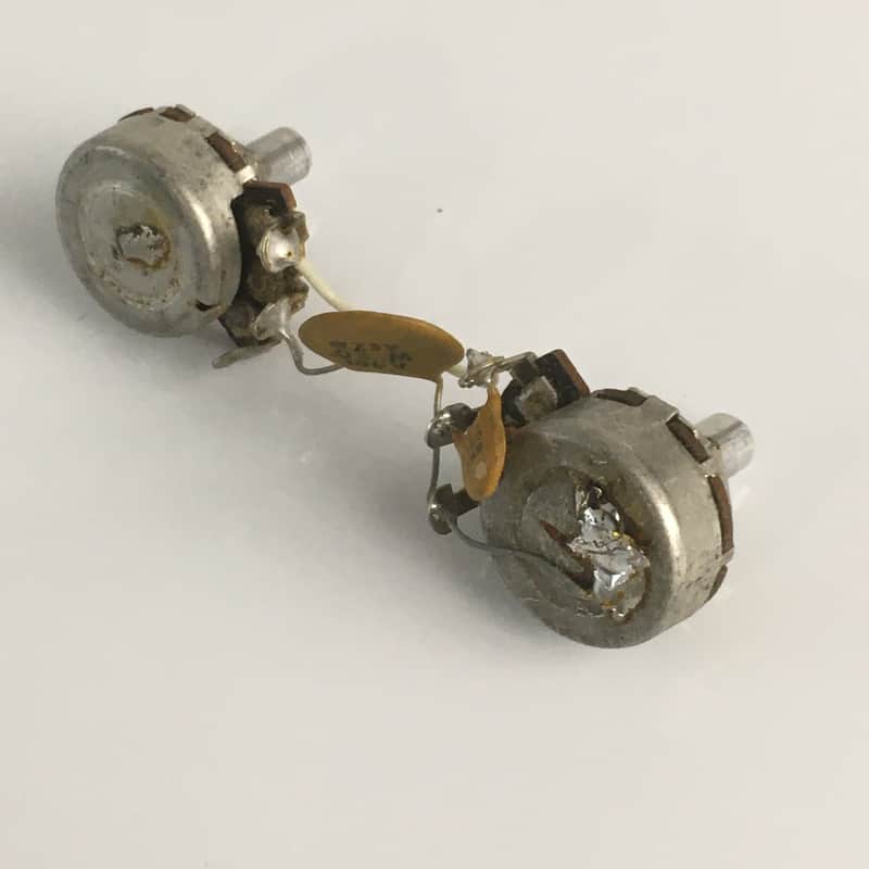 Vintage 1974-1975 Fender 1 Meg Stackpole Pots Tele Fullerton