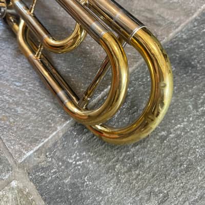 Yamaha YSL-682G trigger Trombone, Large bore. Made in Japan image 9