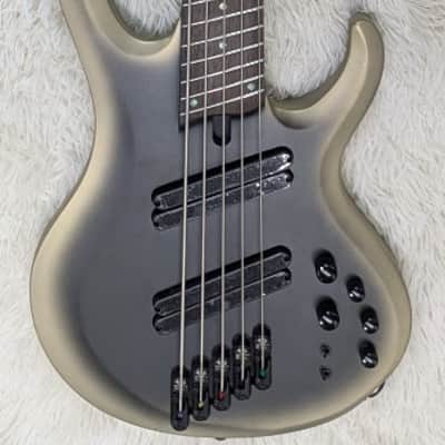 Mint Ibanez BTB605MSSOM 5-String Multi Scale Electric Bass +case, Solar Eclipse Matte image 1