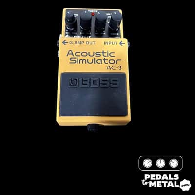 Boss AC-3 Acoustic Simulator Pedal | Reverb