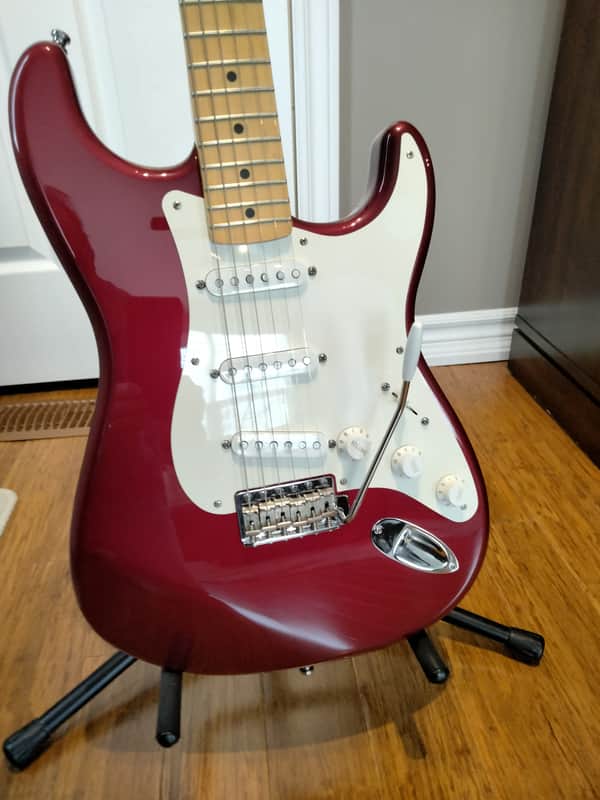 Fender Jimmie Vaughan Unplayed Stratocaster 2010 - Candy Apple Red