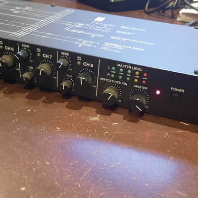Alesis MultiMix 8 Line 8-Channel Stereo Line Mixer 2010s - Black image 9