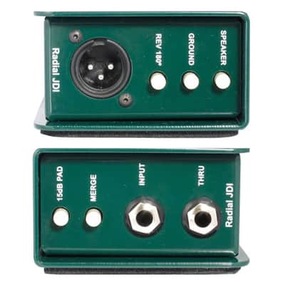 Mint Radial JDI Jensen Equipped 1-Channel Passive Instrument DI Direct Box image 2