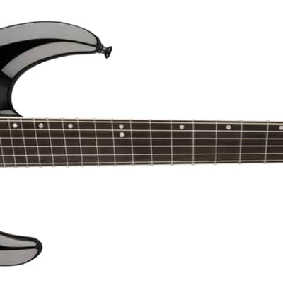 Used Jackson - Pro Plus Dinky - Electric Guitar - MDK HT6 MS - Ebony Fretboard - Gloss Black - w/ Gig Bag image 5