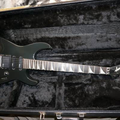 Vintage RARE 1990 Made In USA Jackson Soloist Archtop Neck-Thru Electric Guitar with Case Dark Gray image 1