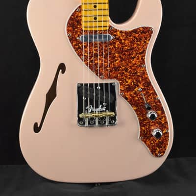 Fender American Professional II Telecaster Thinline Transparent Shell Pink Maple Fingerboard image 1