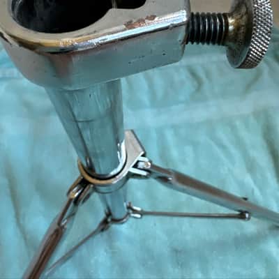 Ludwig Vintage Drum Throne 3 Leg Base Part - Lot #4 70s 80s - Chrome image 7