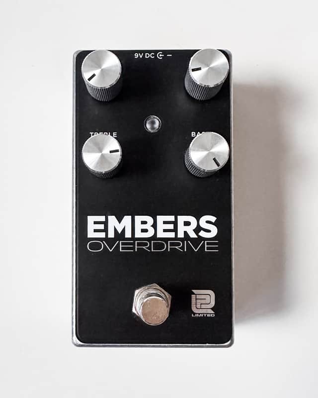 LPD Pedals Embers Overdrive 2000s - black and silver image 1