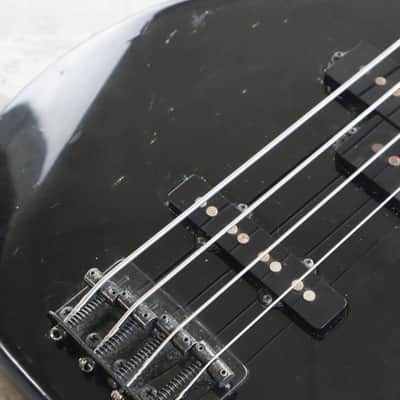 1988 Fender Japan "Jazz Bass Special" Duff McKagen Bass (Black) image 4