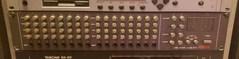 Fostex 2016 Line Mixer | ~1988 | Very Good Condition image 1