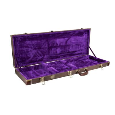 Profile PRC325 Electric Guitar Case - Brown Leather image 2