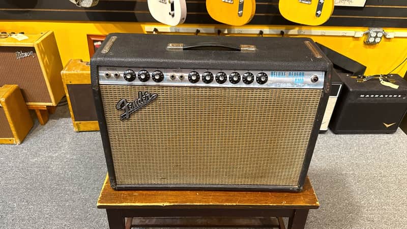 1970 Fender Deluxe Reverb-Amp image 1