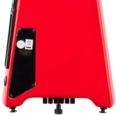 Steinberger Spirit GT Pro Deluxe Electric Guitar (with Bag), Hot Rod Red image 5